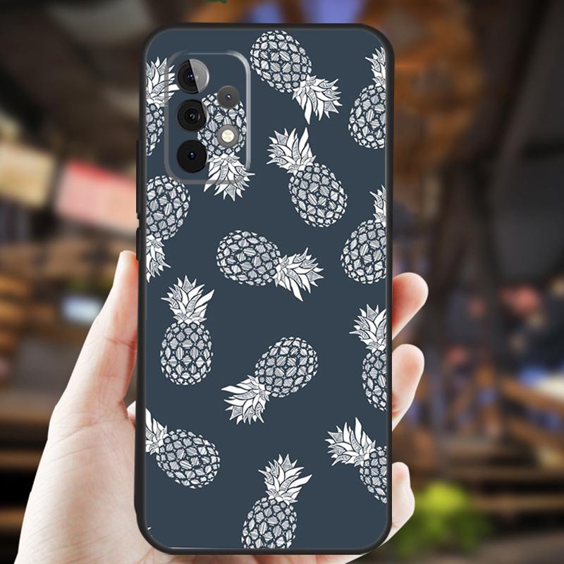 Tropical Pineapple Case For Samsung Galaxy A34 A06 A05 A32 A16 A55 A36 A26 A54 A14 A22 A52 A35 A15 A53 A13 A56
