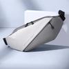 GOLF Chest Bag , Crossbody Bag, Lightweight Shoulder Bag, Phone Bag, Water-Resistant, Cycling Waist Pack, Grey-White