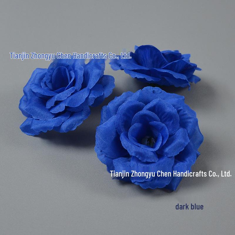 8CM Silk Rose Flowers for Wall, Box Projects, Scenery, Weddings, Flower Balls, and Ceiling Decor
