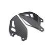 For KAWASAKI ZH2 Z H2 2020 2021 2022 2023 Motorcycle Accessories Heel Guard Rear Footrest Wing Plate 3K Pure Dry Carbon Fiber