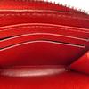 LOUIS VUITTON M6015M Card Case Epi leather Zip around purse Coin case Red leather Used