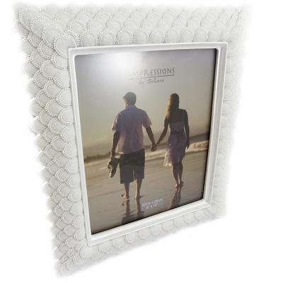 [L3267] - Ramka na zdjęcia 'Sissi' biała retro (20x25 cm)