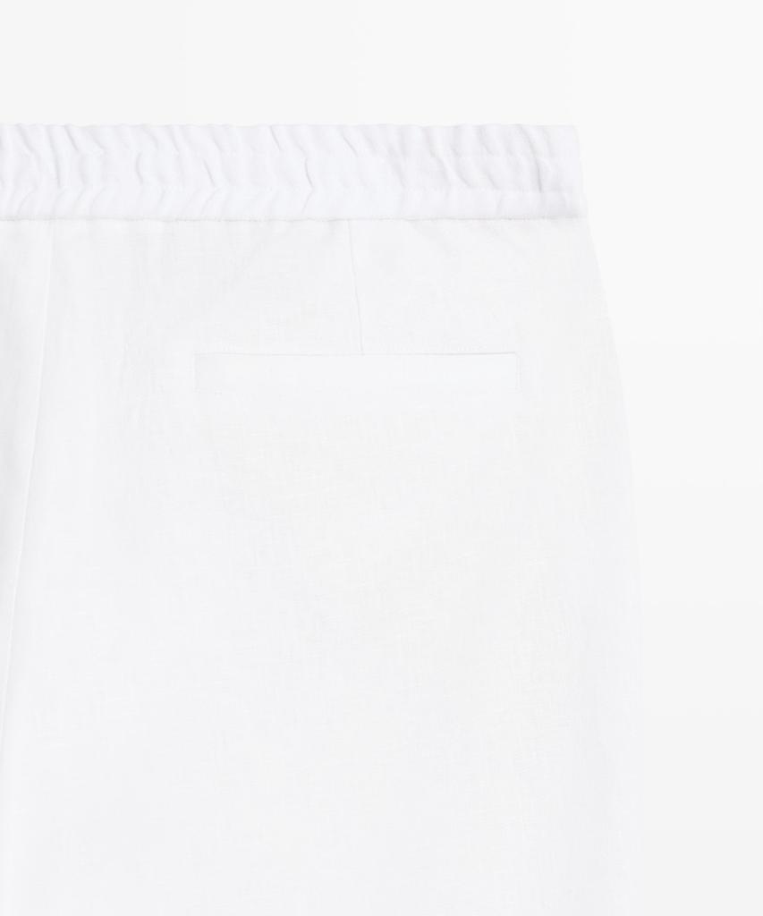 Masimodutti 100% Linen Jogger Fit Pants