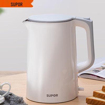 SUPOR 1.7L Double-Layer Anti-Scald Electric Kettle CN Plug (adapter Included)