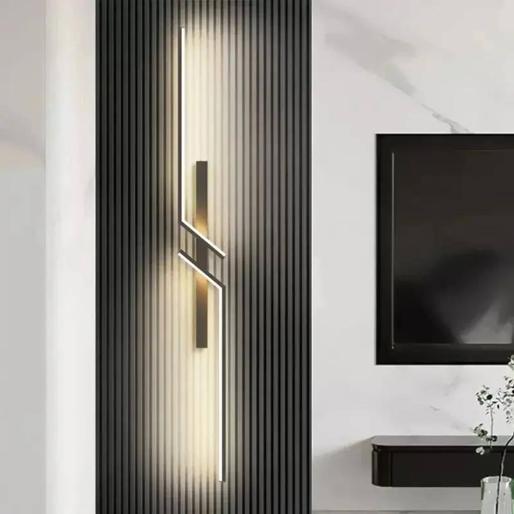 New Stylish and Elegant Contemporary Lighting Fixture for Your Home - Modern Long LED Wall Lamp Sconce To Enhance Living Room an