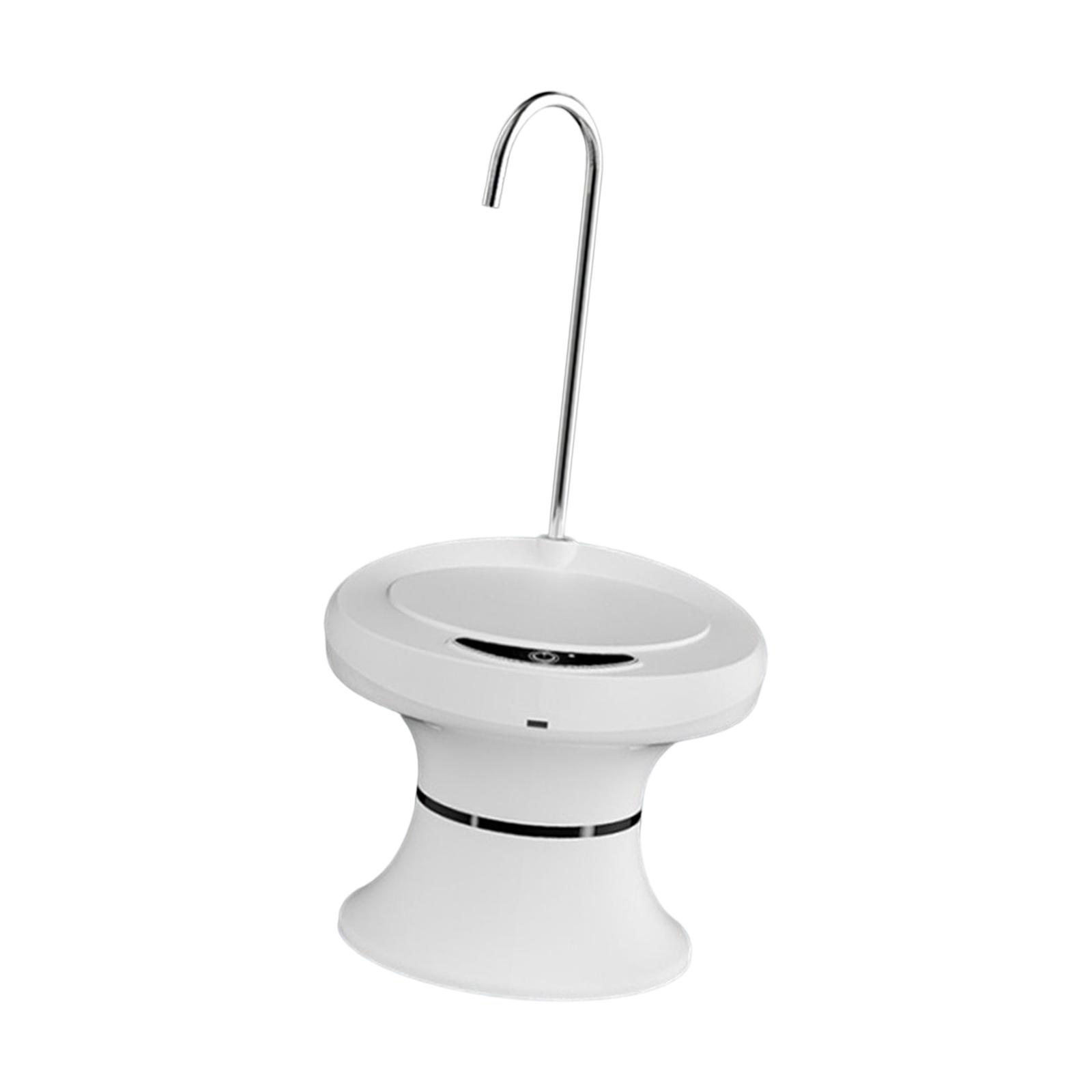 

Электрический насос для питьевой воды, бесшумный бытовой диспенсер для воды, насос-дозатор с поддоном, насос-дозатор для кухни и дома белый