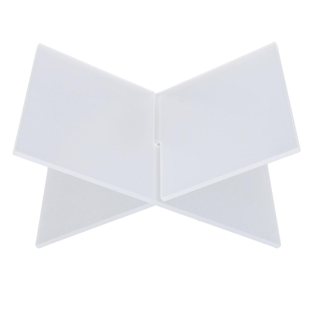 Acrylic Book Holder Transparent Multifunctional Open Book Display Stand for Coffee Shops