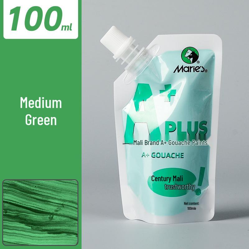 Mali 100ml Washable Gouache Paint Set for Kids - Squeeze & Refill Jelly Pack