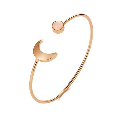 Fashion Moon Sun Color Bracelet Sun And Moon Star Bracelet Personality Female Accessories AVE