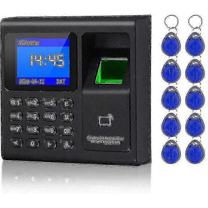 Elektroniczny rejestrator czasu pracy, biometryczny RFID, system kontroli dostępu