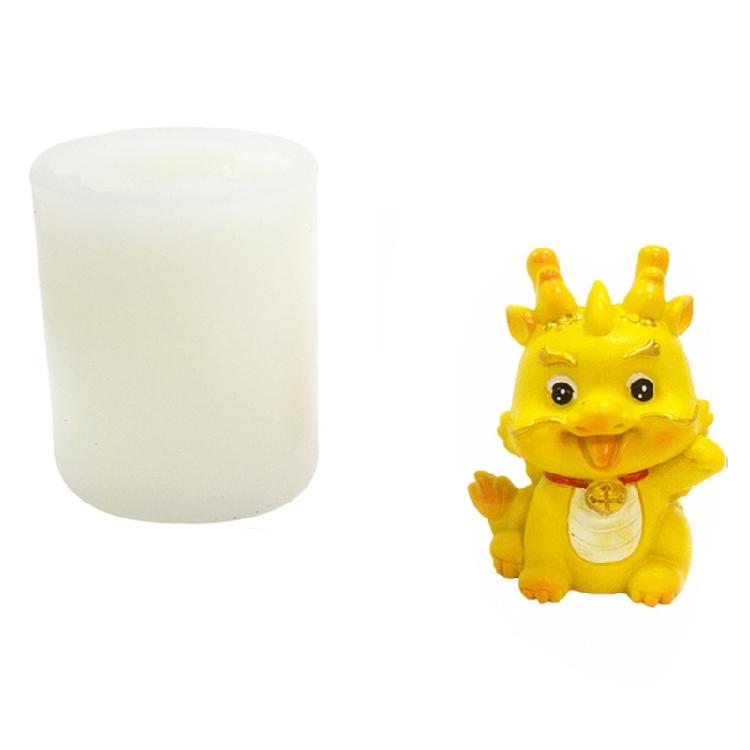 Cartoon Zodiac Dragon Shaped Silicone Mold Fondant Chocolate Mould DIY Cake Dessert Mould Home Baking DIY Supplies