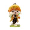 6-piece Set of Cute Demon Slayer Figures, Birth Flower 9 Cm Anime Characters Nezuko and Tanjiro PVC Movable Desktop Ornaments