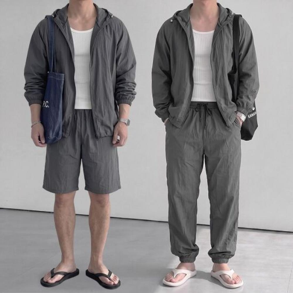 Onl Men Anorak Sweat Set Running Wear