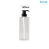 400/500ml Quadratische Badezimmer Seifenspender Nachfüllbarer Shampoo Duschgel Halter Tragbarer Reise Spender Leere Badezimmer Pumpe Flasche