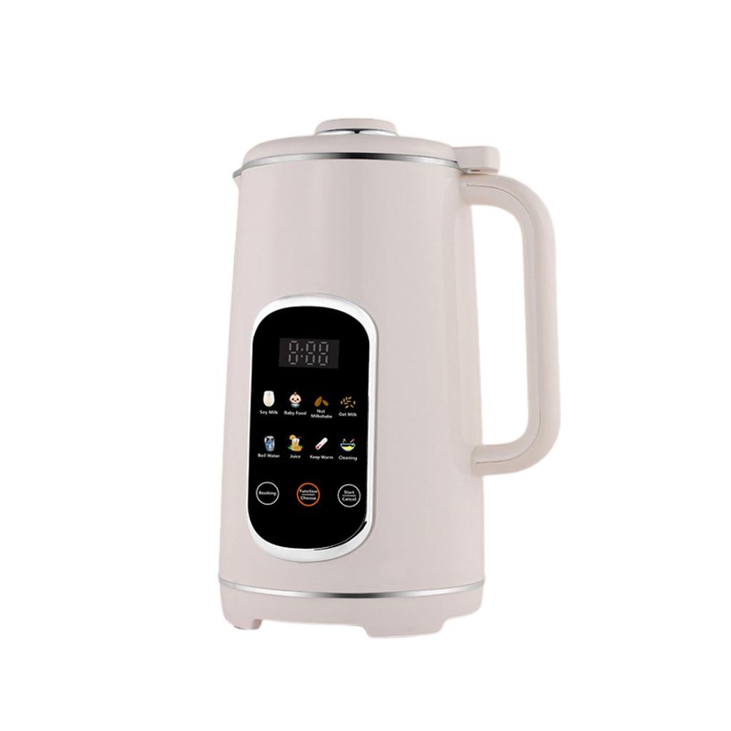 Nut Milk Maker Blender 8 in 1 Programmable Soy Milk Machine Digital Display Stainless Steel Blades 12L Capacity Self Clean for Nut Milk  
