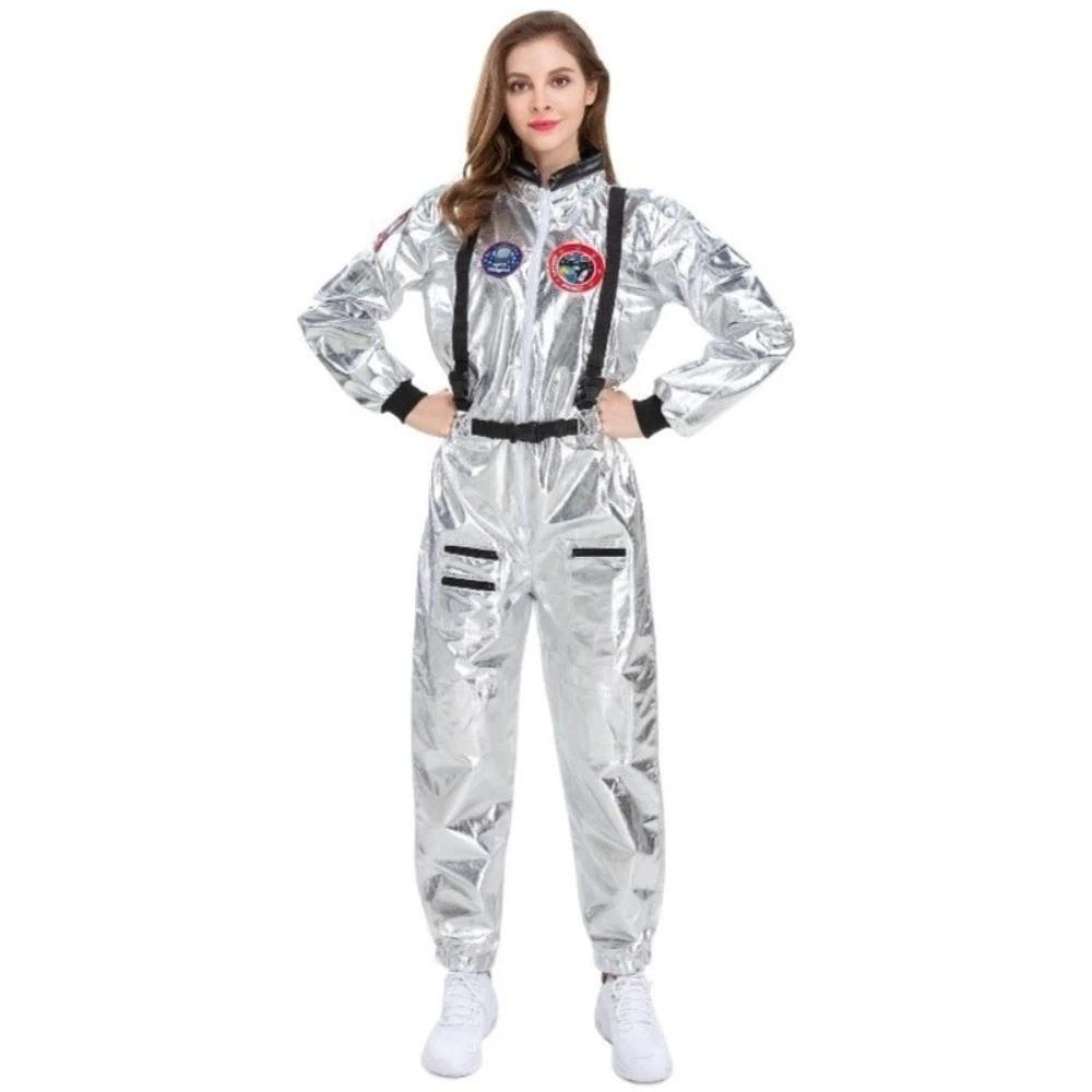 Jumpsuit Style Spacesuit Fancy Dress Cosplay Costume Kids Space Suit Dress Up