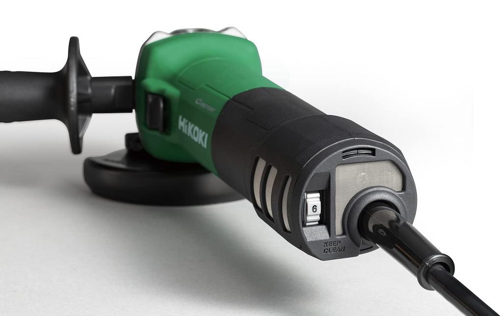 HiKOKI AC100V 125mm Electronic Disc Grinder with Variable Speed Function and Slide Switch Type G13VE2 (Hikoki)