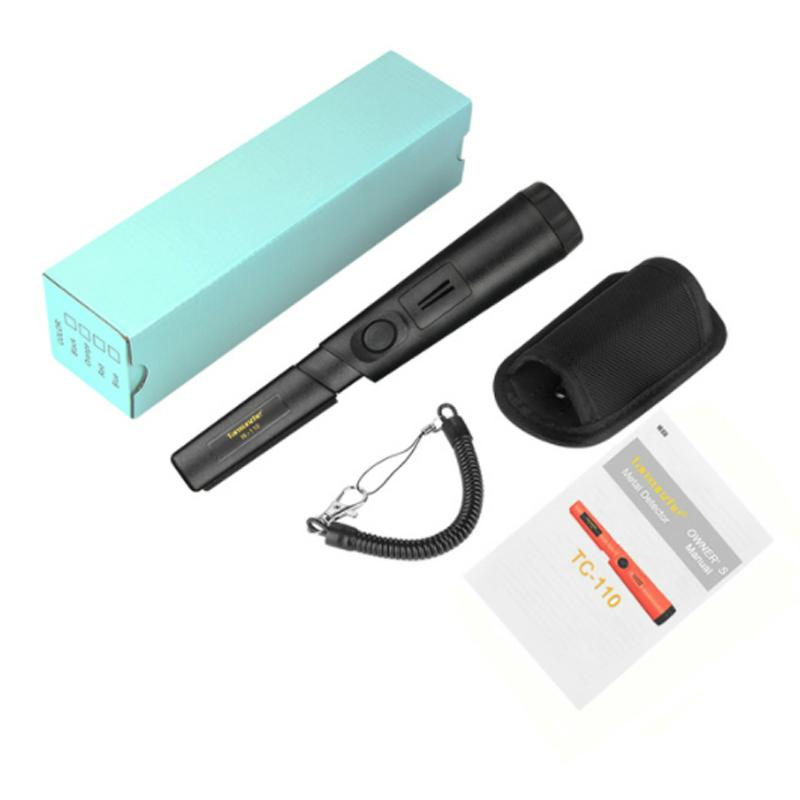 Nuevo detector de metales portátil TC-110, puntero Pinpoint GP, detector de varilla de posicionamiento 360, pulsera puntero impermeable IP68