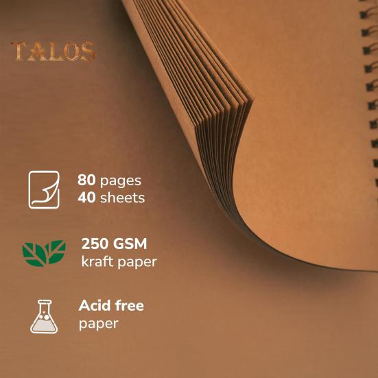 8/10-tommers utklippsbok fotoalbum 80 sider spiralbundet DIY hardt omslag spiral bryllup reise babyshower barn familie jubileum bildebok