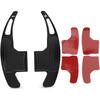 ALUMINUM ALLOY PADDLE SHIFTER EXTENSION replacement for MUSTANG V6 ECOBOOST GT SHELBY 2015‑2022 STEERING WHEEL SHIFT PADDLES EXTENDED PADDLE