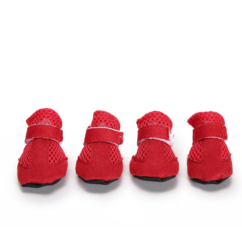 Summer Mesh Breathable Dog Shoes - Casual and Comfortable for Indoor Use
