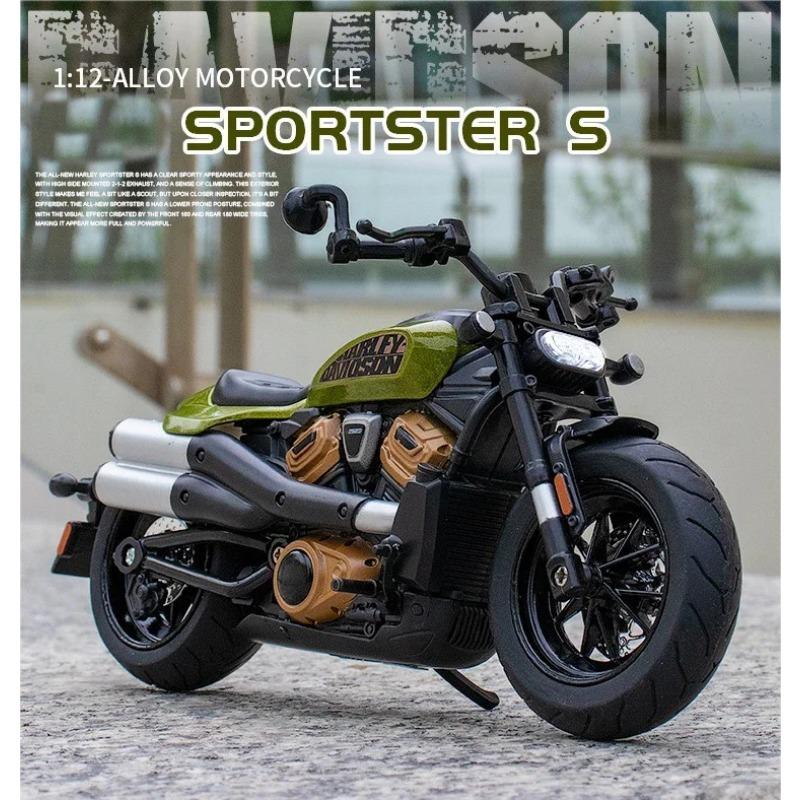 1/12 сплав Harley Davidson Sportster S гоночный мотоцикл модель литой уличной спортивной модели мотоцикла детская игрушка подарок