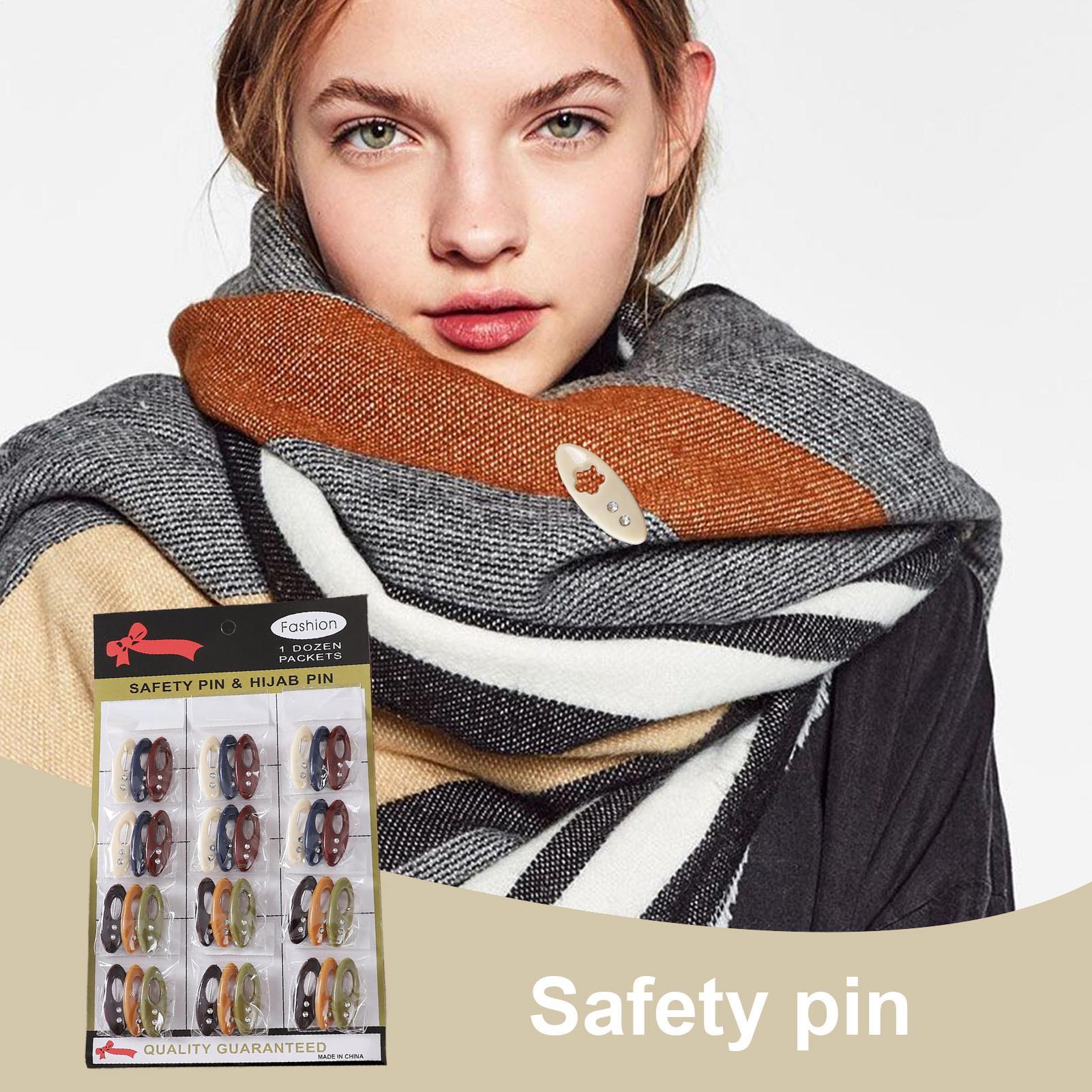 

Safe Quilting Pins Stylish Hollowed Multipurpose Accessories Decorative Safety Pins For Family Friends Colleagues Sewing China Mainland