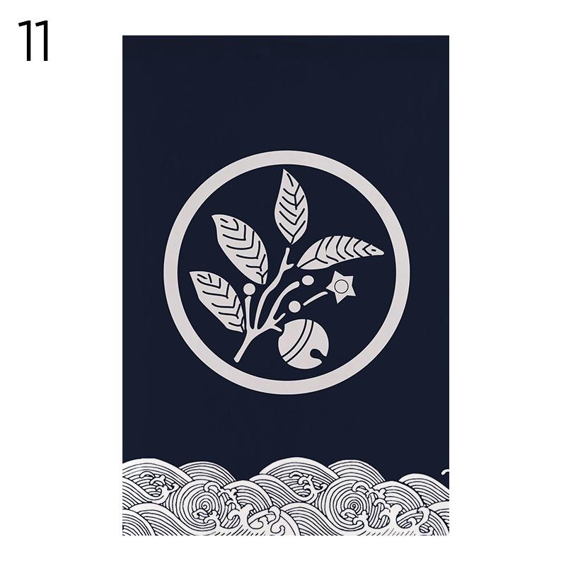 Japanese Tea Room Partition Pennant Kitchen Door Head Curtain Teahouse Hanging Short Curtain Sushi Restaurant Pub Bar Decor
