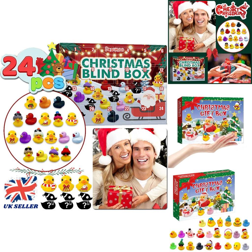 A Perfect Christmas Gift For Kids Advent Calendar With Rubber Ducks