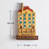 Spain Fridge Stickers Santo Domingo de la Calzada Travelling Souvenirs Plaza De Toros San Sebastian Fridge Magnets Wedding Gifts