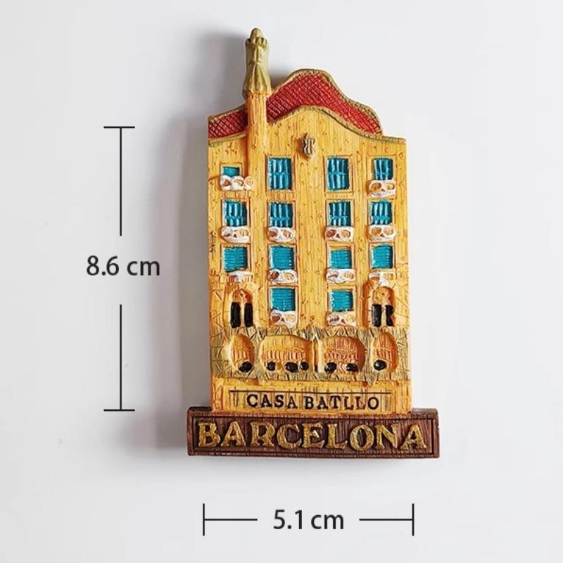 Spain Fridge Stickers Santo Domingo de la Calzada Travelling Souvenirs Plaza De Toros San Sebastian Fridge Magnets Wedding Gifts
