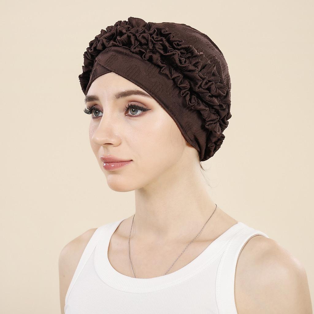 Summer Winter Autumn Spring Unisex Circular Crown Cap With No Brim