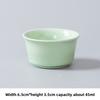4pcs Ceramic Teacup Household Tea Cup Kungfu Tea Set Small Teacup Drinking Utensils Office White Porcelain Tea Cup