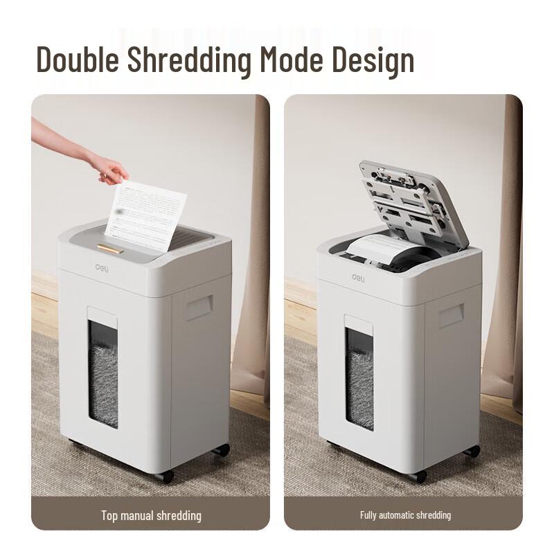 Deli Automatic High-Security Office Paper Shredder CN plug (adapter included)