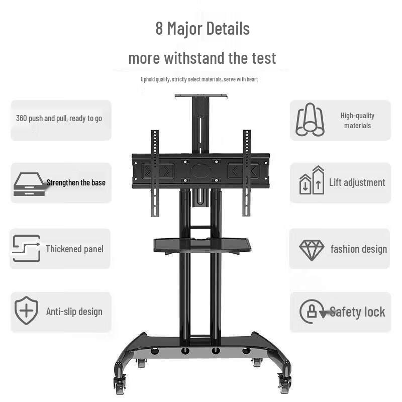 Jundingying Telescopic 32-70 Inch Mobile TV Stand