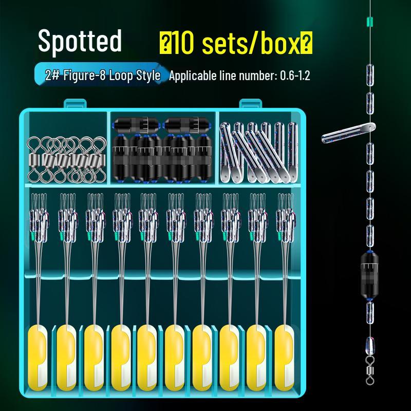 Набор поплавков и аксессуаров для лески Space Bean M
