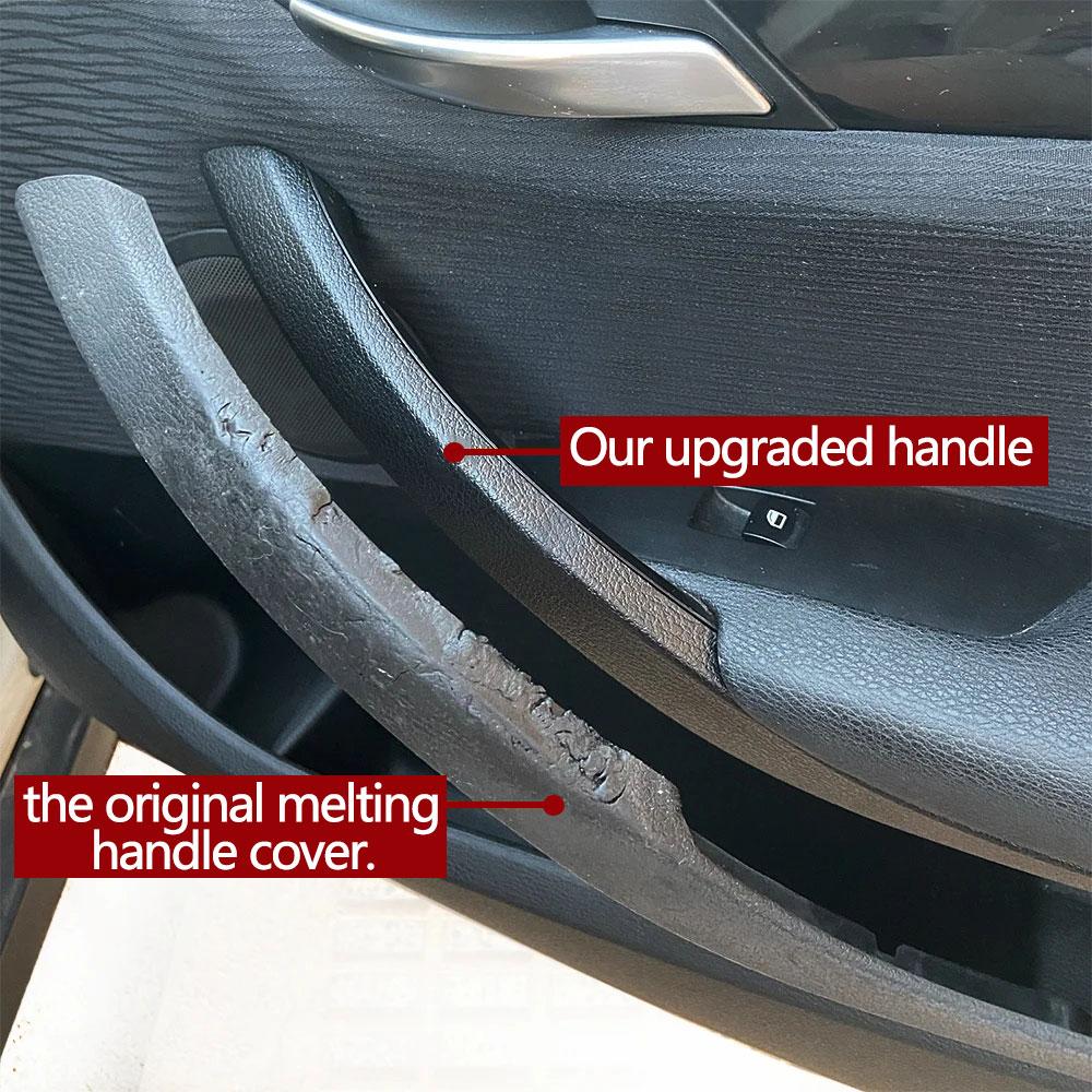 Upgraded Car Left Right Interior Door Pull Handle Trim Outer Cover Replacement For BMW X1 E84 2010 2011 2012 2013 2014 2015 2016