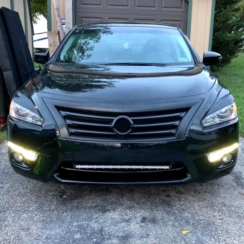 A28G-LED Daytime Running Light Turn Signal Accessories For Nissan Teana Altima 2013-2015 DRL Light Assembly