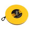Fiberglass Measuring Tape, 50m Celsius 164ft  , PVC Coated, Folding Metal Hook, ABS Plastic Case, Waterproof, Wear Resistant, Easy To Use for Road,