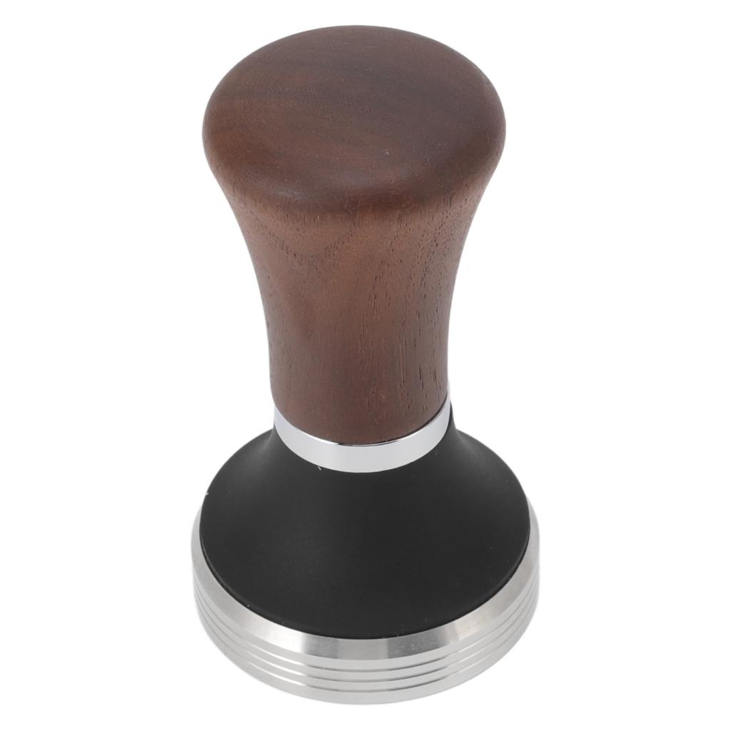 51mm Kaffeetamper Lebensmittelqualität Edelstahl Drucktamper mit Holzgriff für Kaffeewerkzeuge
