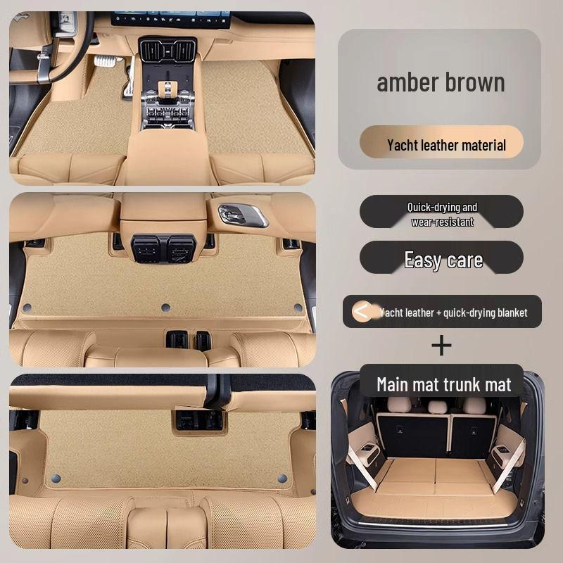 Fang Cheng Bao 8 Car Floor Mats: Full Coverage for 2025 Model, 6 or 7-Seater