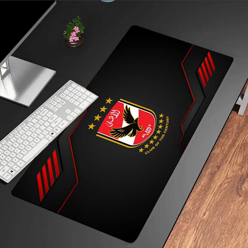 Al Ahly Fc Crest Design Mouse pad Mouse pad, Gaming Mouse Pad, keyboard pad, Desk Decor for computer notebook Fan Gift Birthday Gift