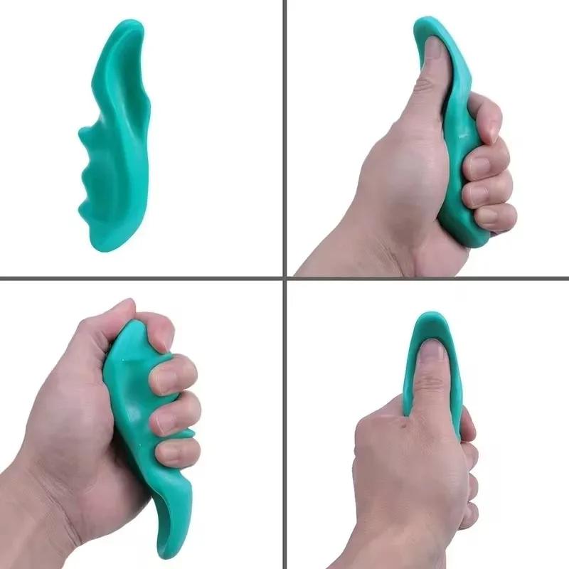 Bärbar Massagerare Tumme Finger Tryck Press Utlösare Punkt Hela Kroppen Fot Rygg Manuell Verktyg Djup Avslappning Lindra Trötthet