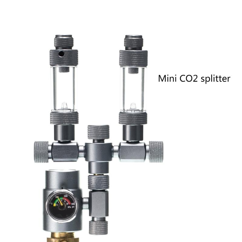 Two Way CO2 Regulator Check Valves For Hydroponic Systems And Tanks Corrosion Resistant Acrylic J0MC