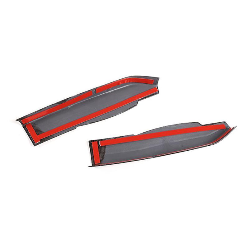 Black Carbon Fiber Style ABS Interior Center Control Side Trim Cover Cap Decor Moulding Fit For Toyota 86 Scion FR-S Subaru BRZ