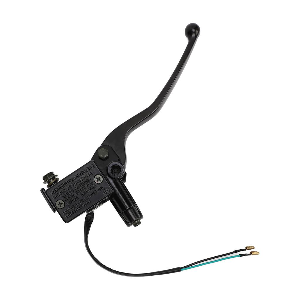 Hydraulic Brake Master Cylinder Enhanced Control Metal Universal Fit for Motorcycle ATV Scooter Moped Dirt Bike