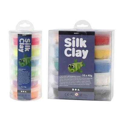 16 Silk Clay Modeling Pastes