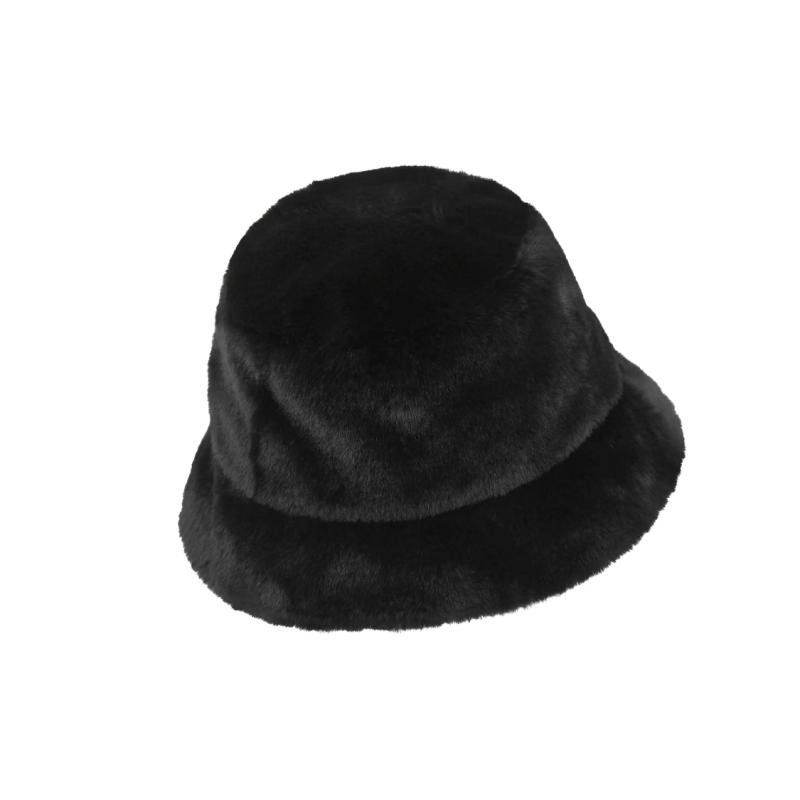 Nike Apex Faux Fur Swoosh Bucket Hat Casual FV6417-010