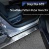 Stainless Steel Snowflake Side Step Trim Panel for Deep Blue G318