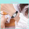 Retro Square Ladies Watch With Quartz Movement And Waterproof Design